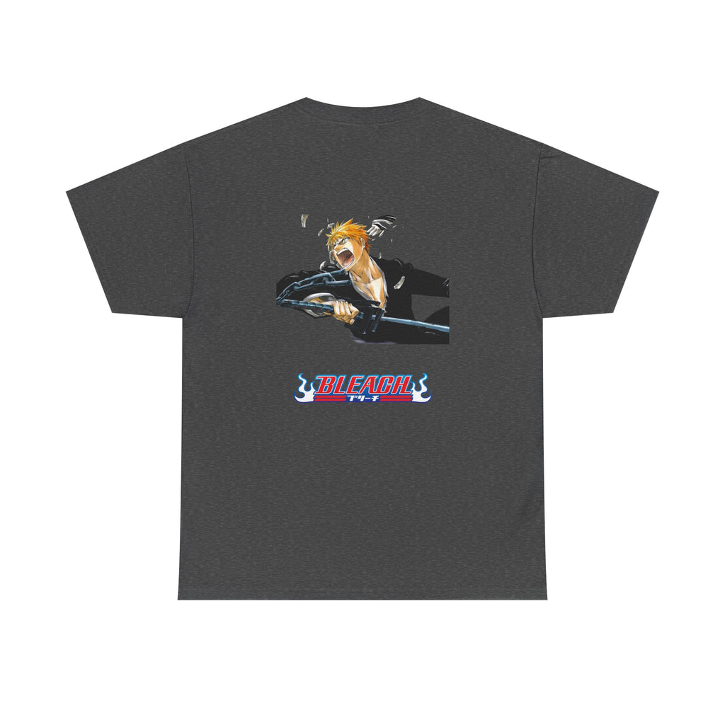 Graphic Anime Μπλούζα Bleach Retro Logo – Vintage Back Print