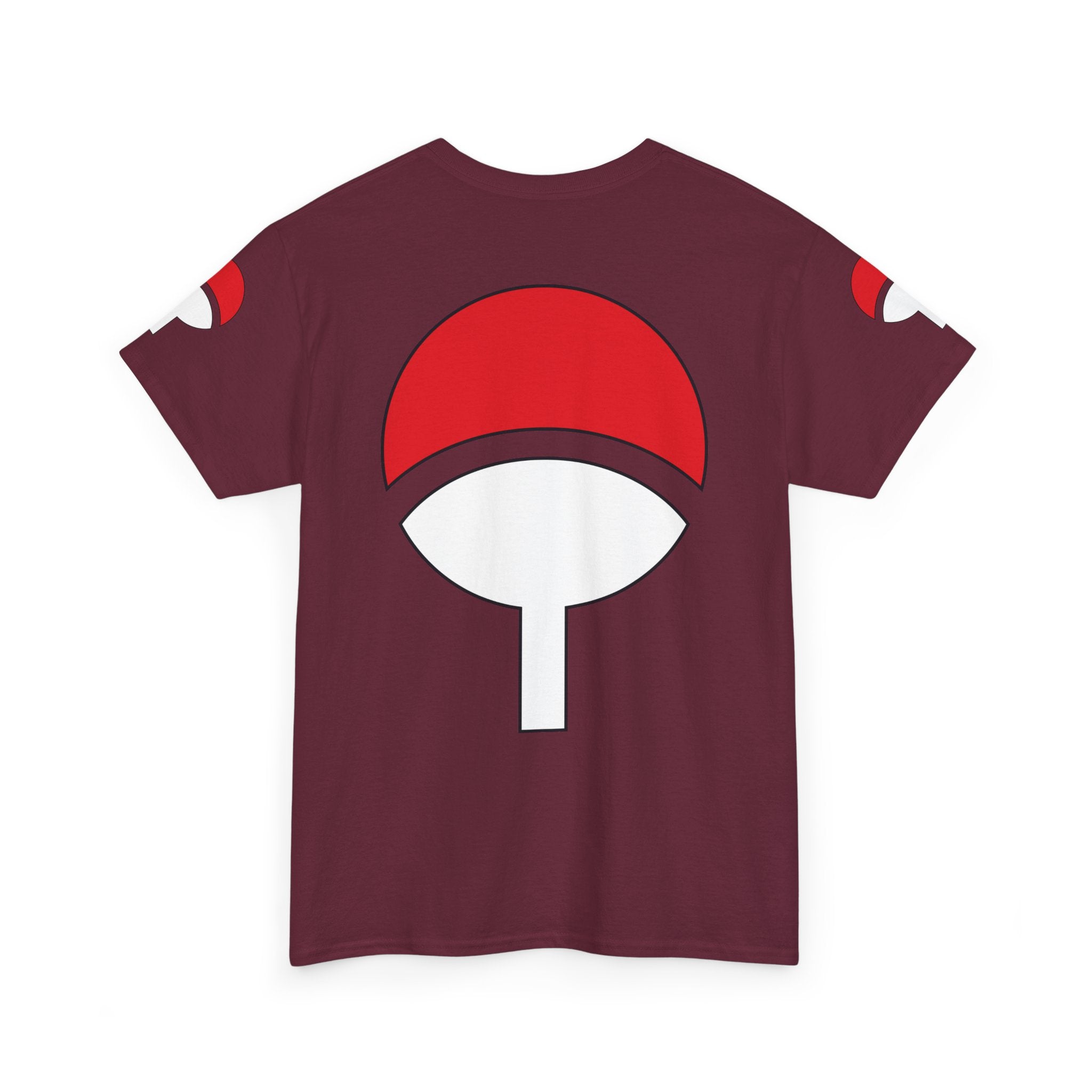 Graphic Anime Μπλούζα Sasuke – Premium Uchiha Clan Logo Tee