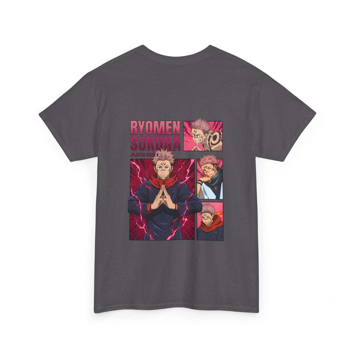 Anime T-Shirt "Sukuna King of Curses" PlusVibe (Έως 5XL)