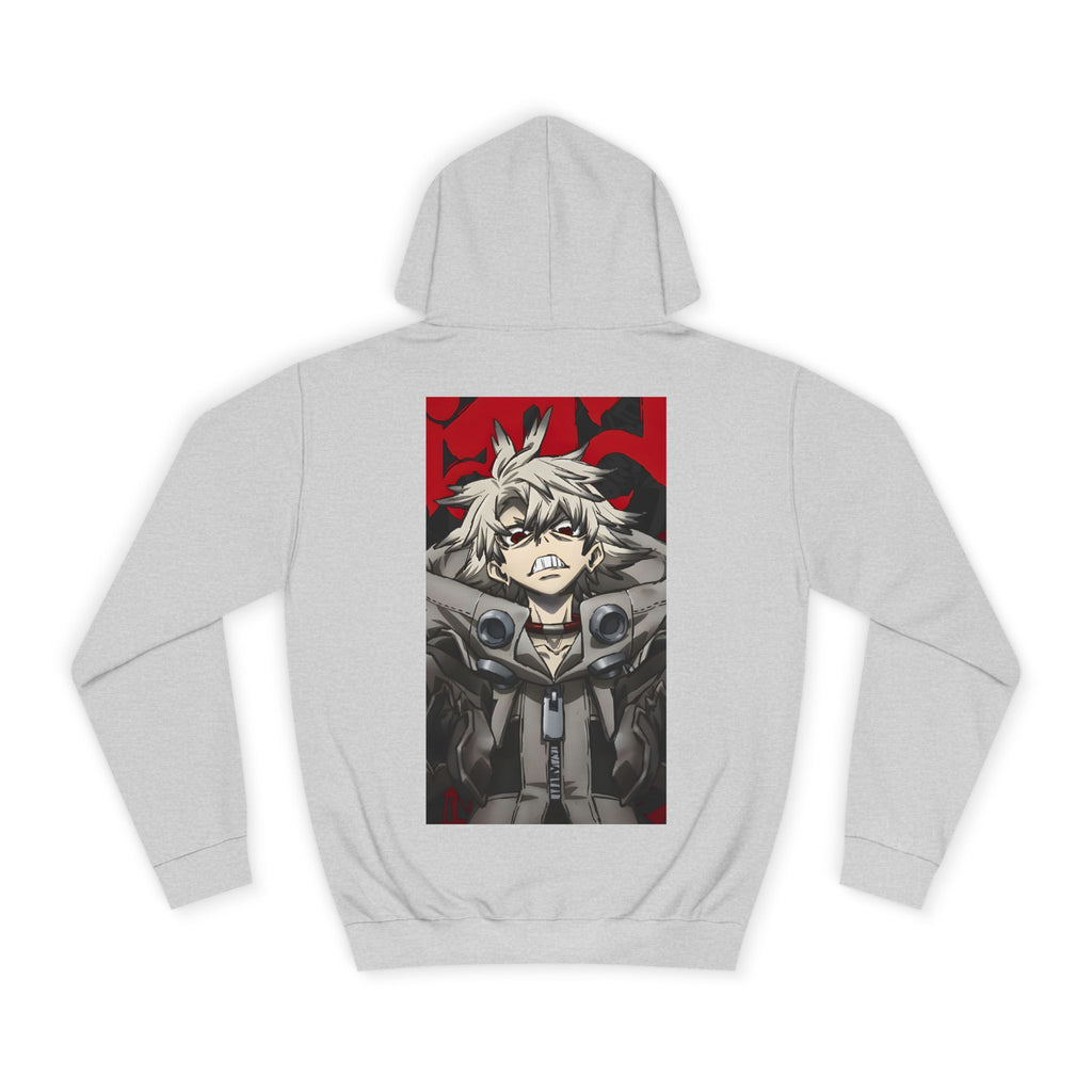 Anime Hoodie "Rudo Crimson Rage" PlusVibe (Έως 5XL)