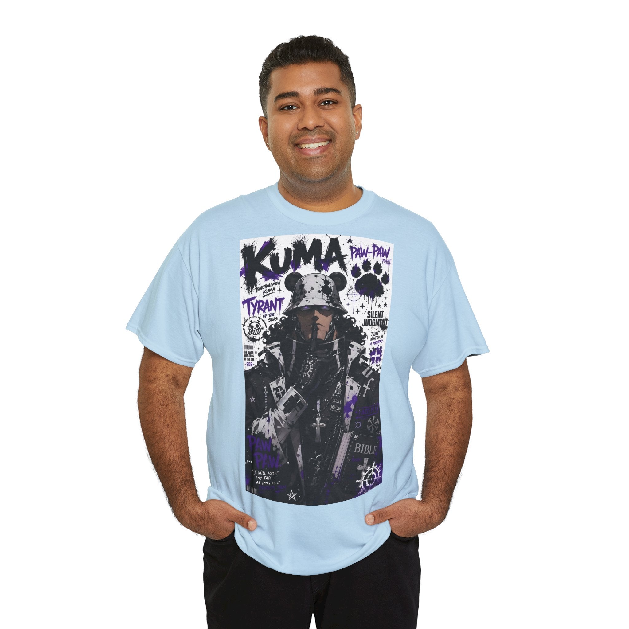 Anime T-Shirt "Bartholomew Kuma Streetwear" PlusVibe (Έως 5XL)