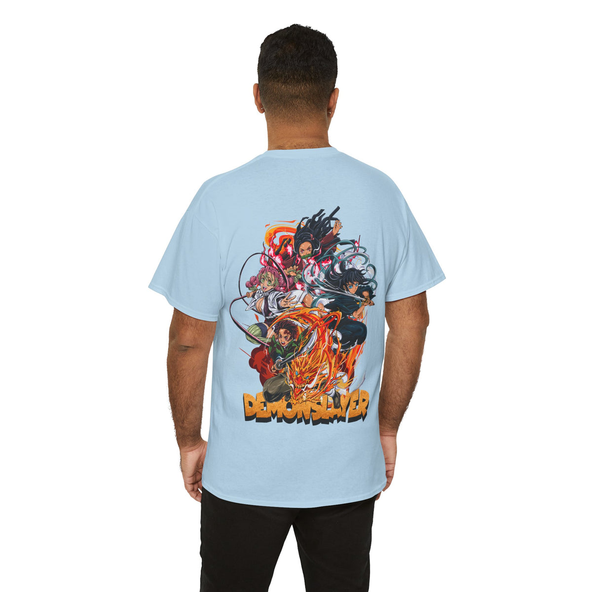 Anime T-Shirt "Demon Slayer Collage" PlusVibe (Έως 5XL)