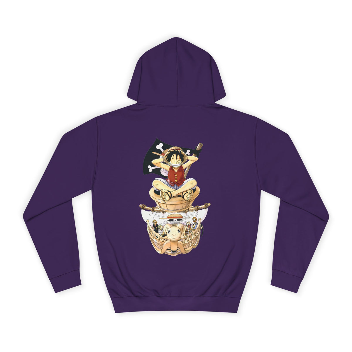 Anime Hoodie One Piece "Luffy" PlusVibe (Έως 5XL)