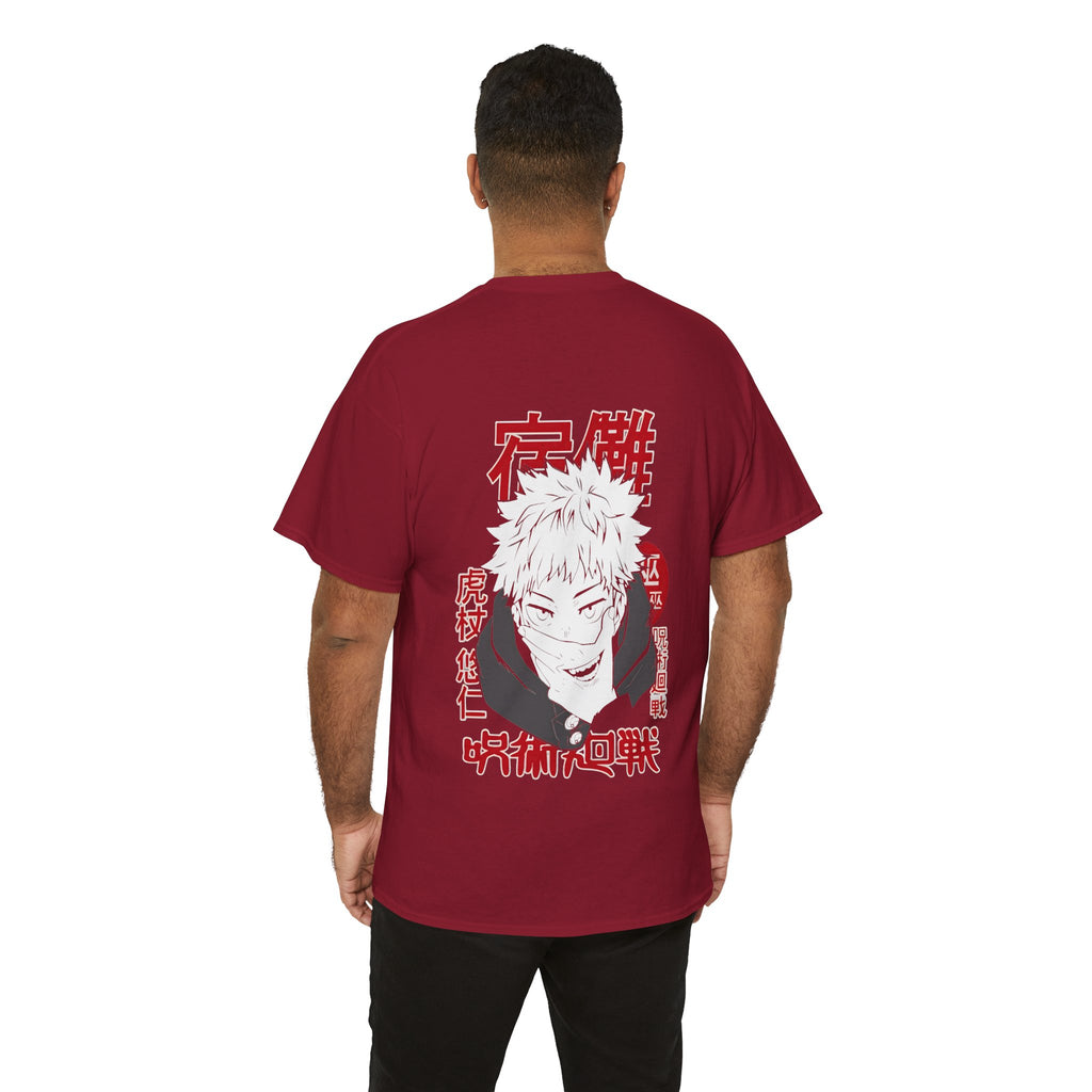 Anime T-Shirt "Yuji Itadori Sukuna Hand" PlusVibe (Έως 5XL)