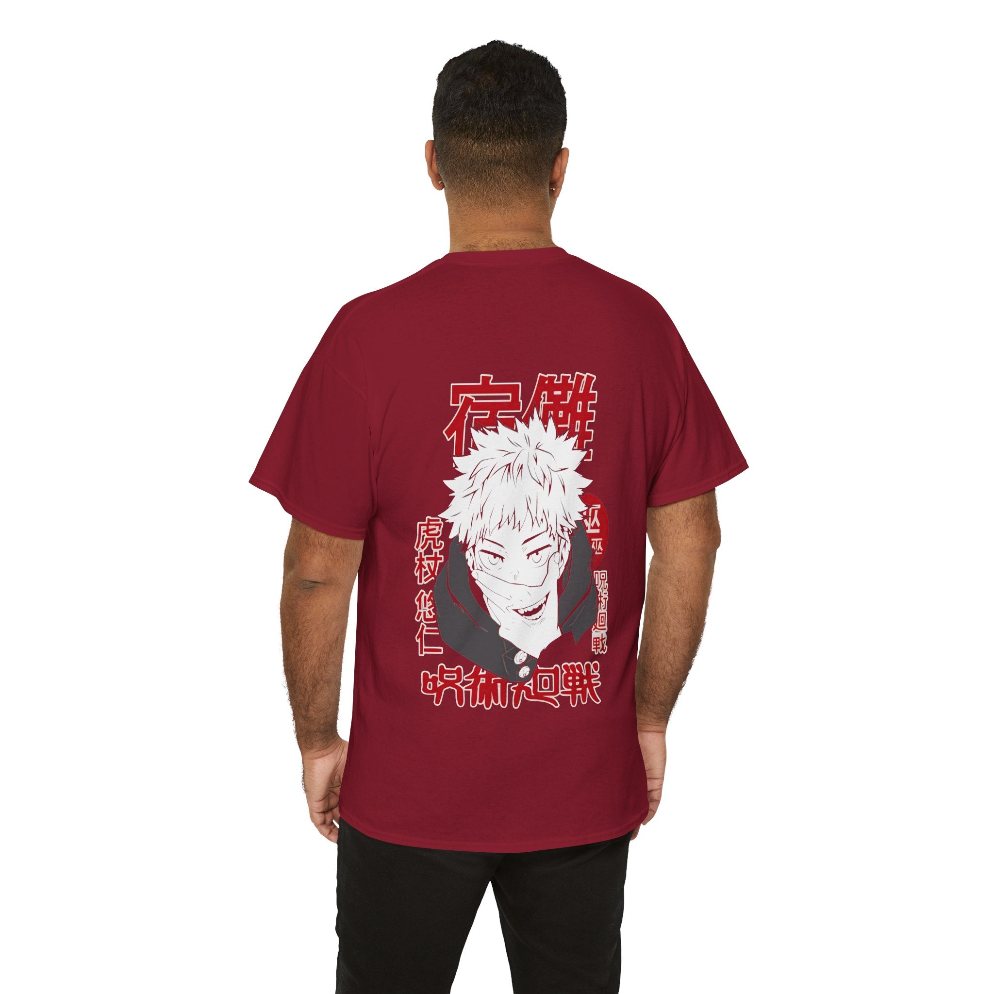 Anime T-Shirt "Yuji Itadori Sukuna Hand" PlusVibe (Έως 5XL)