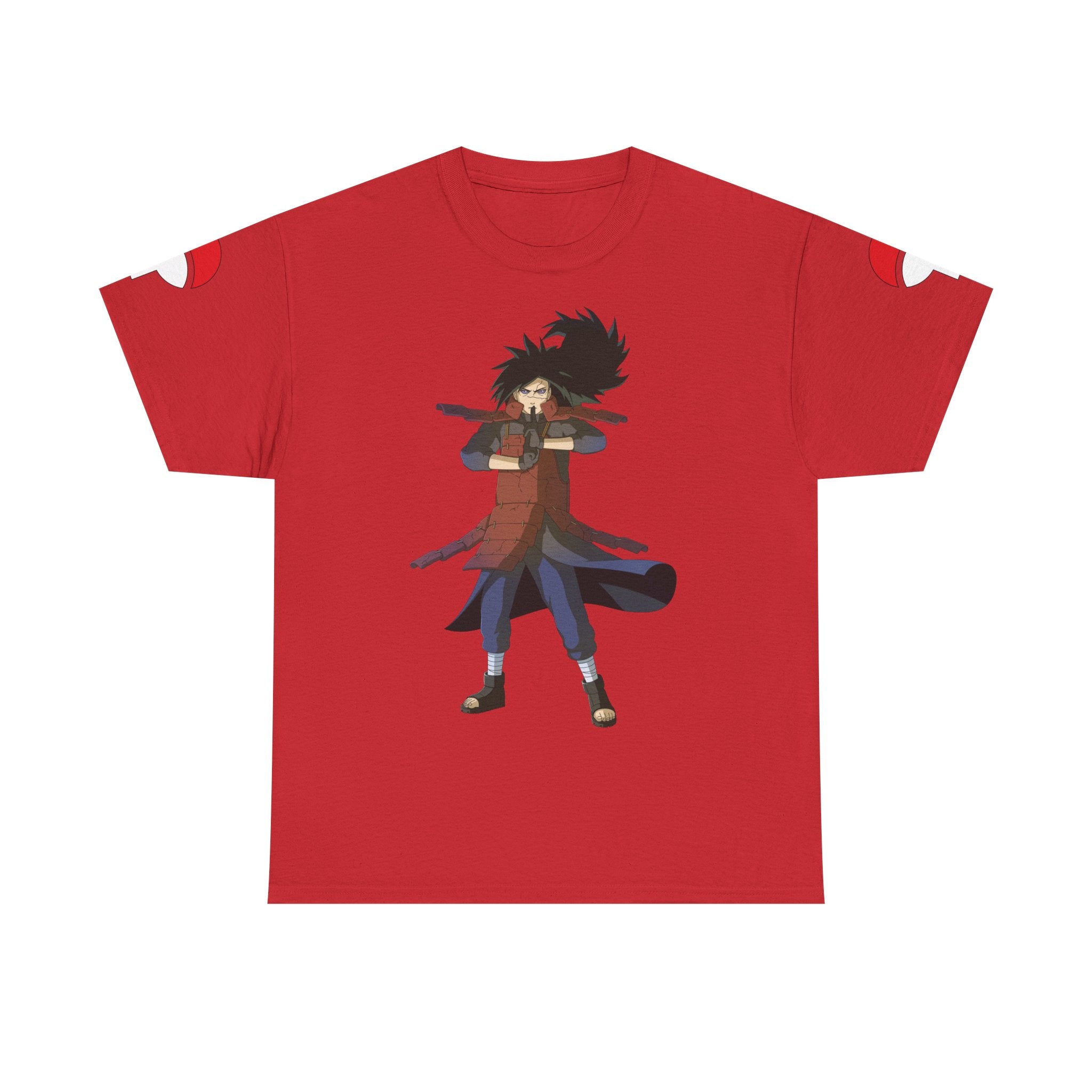 Graphic Anime Μπλούζα Madara – Premium Red Uchiha Symbol Tee