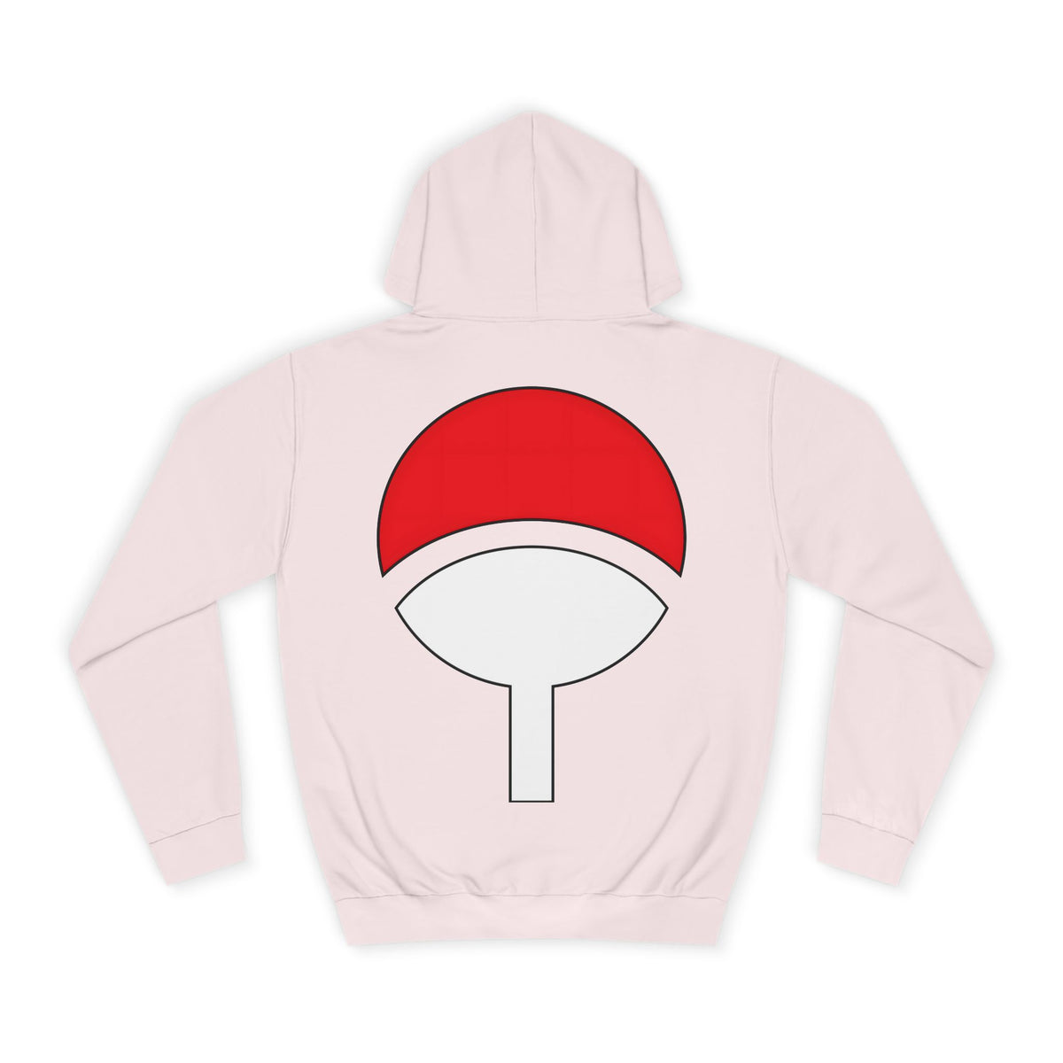 Anime Hoodie "Uchiha Clan Crest" Backprint PlusVibe (Έως 5XL)