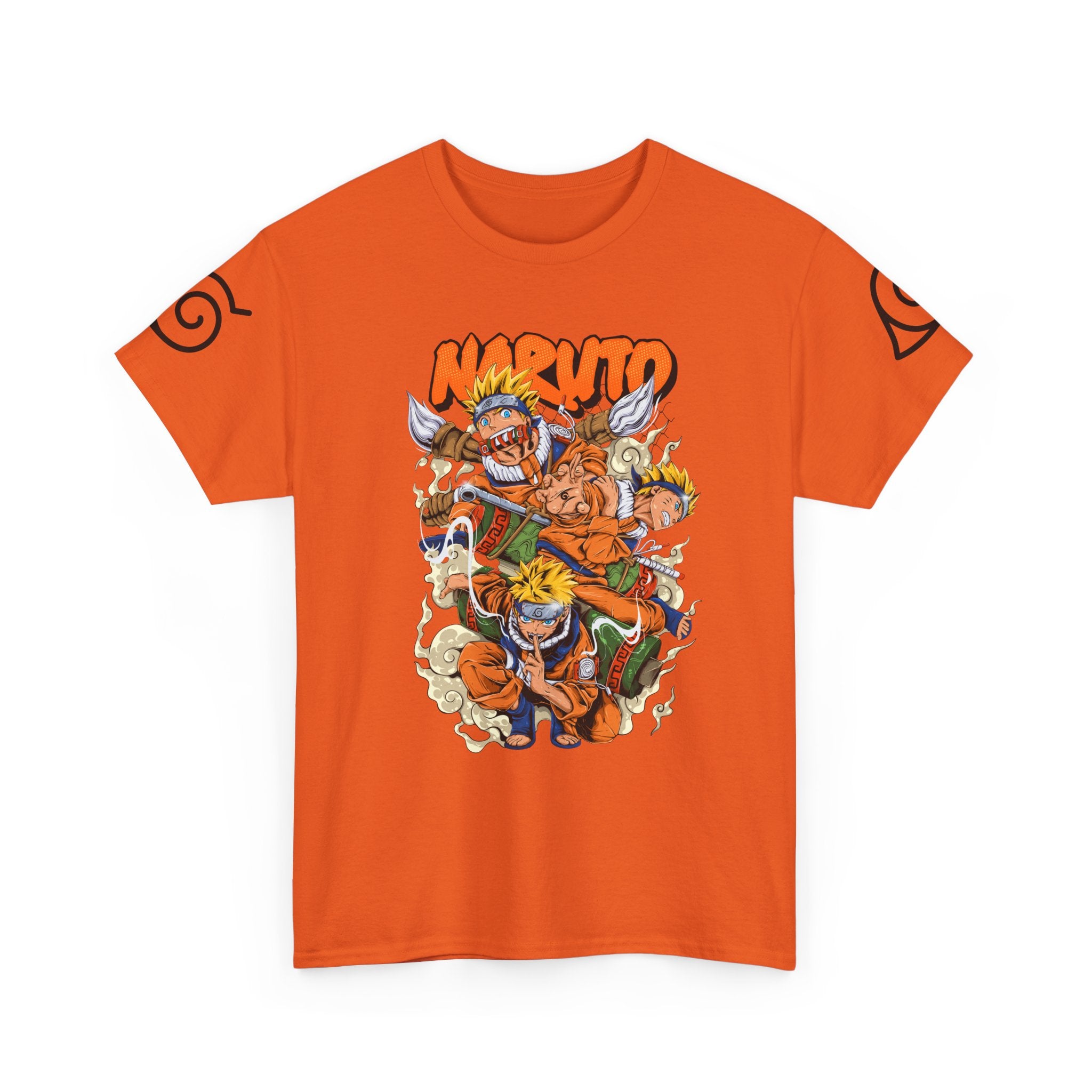Graphic Anime Μπλούζα Naruto – Premium Character Collage Tee