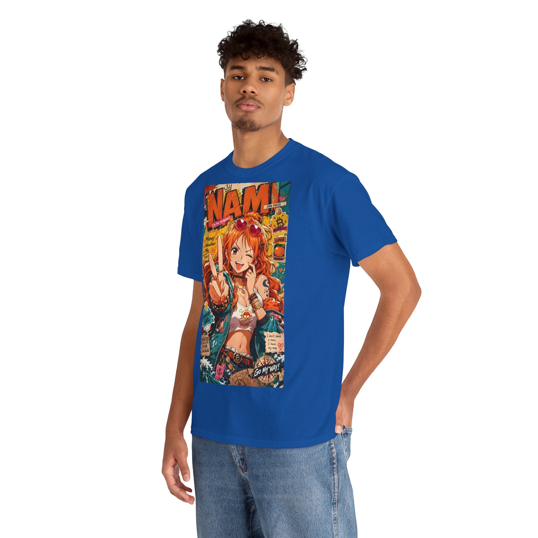 Anime T-Shirt "Nami Cat Burglar Streetwear" PlusVibe (Έως 5XL)