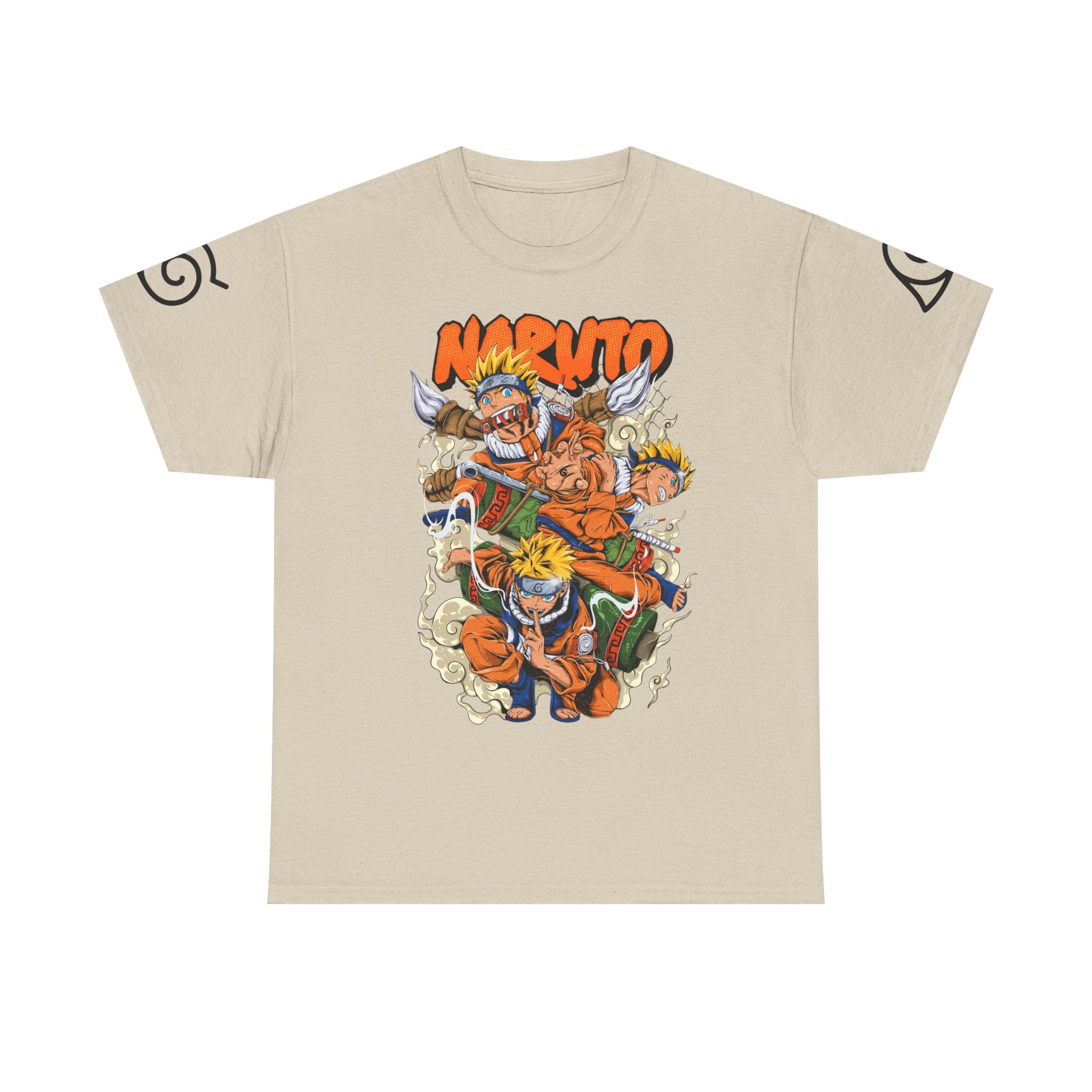 Graphic Anime Μπλούζα Naruto – Premium Character Collage Tee