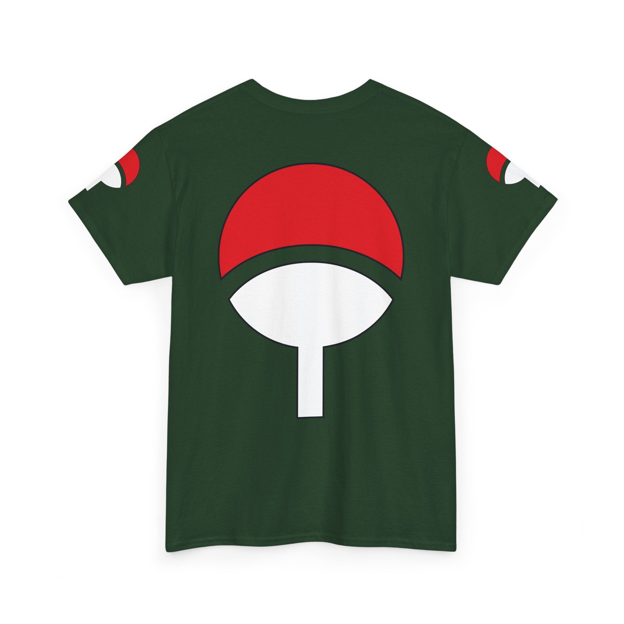 Graphic Anime Μπλούζα Sasuke – Premium Uchiha Clan Logo Tee