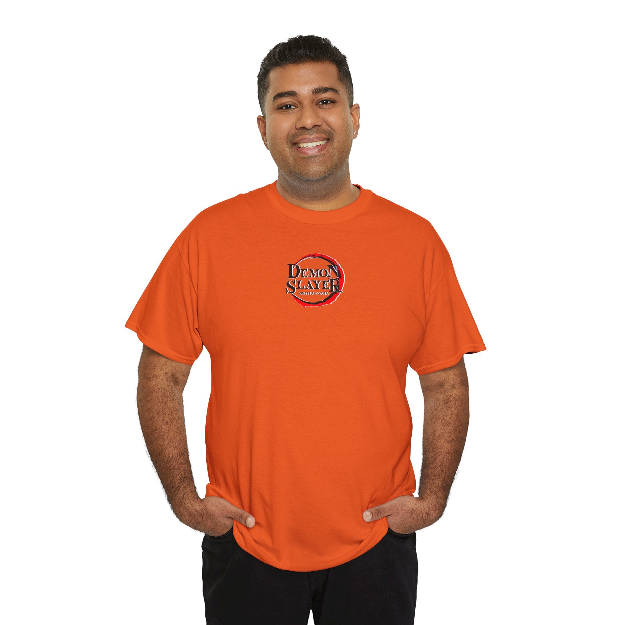 Anime T-Shirt "Rengoku Flame Hashira" PlusVibe (Έως 5XL)