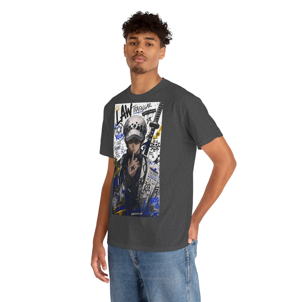 Anime T-Shirt "Trafalgar Law Streetwear" PlusVibe (Έως 5XL)