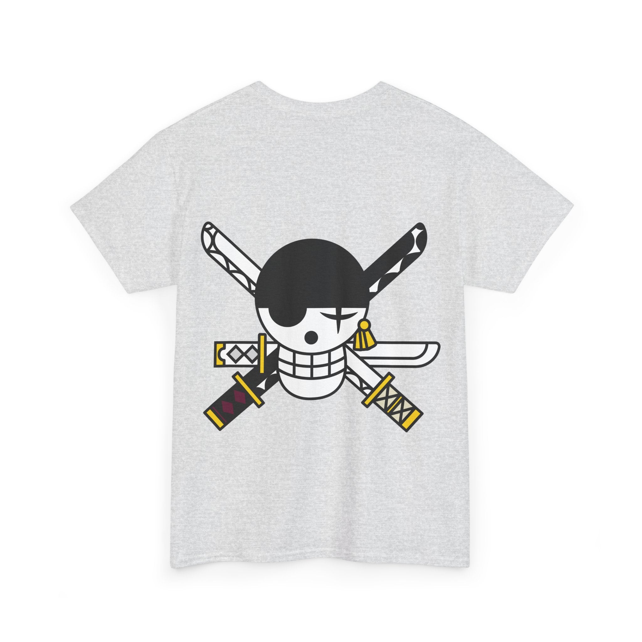 Anime T-Shirt "Zoro Jolly Roger" Backprint PlusVibe (Έως 5XL)