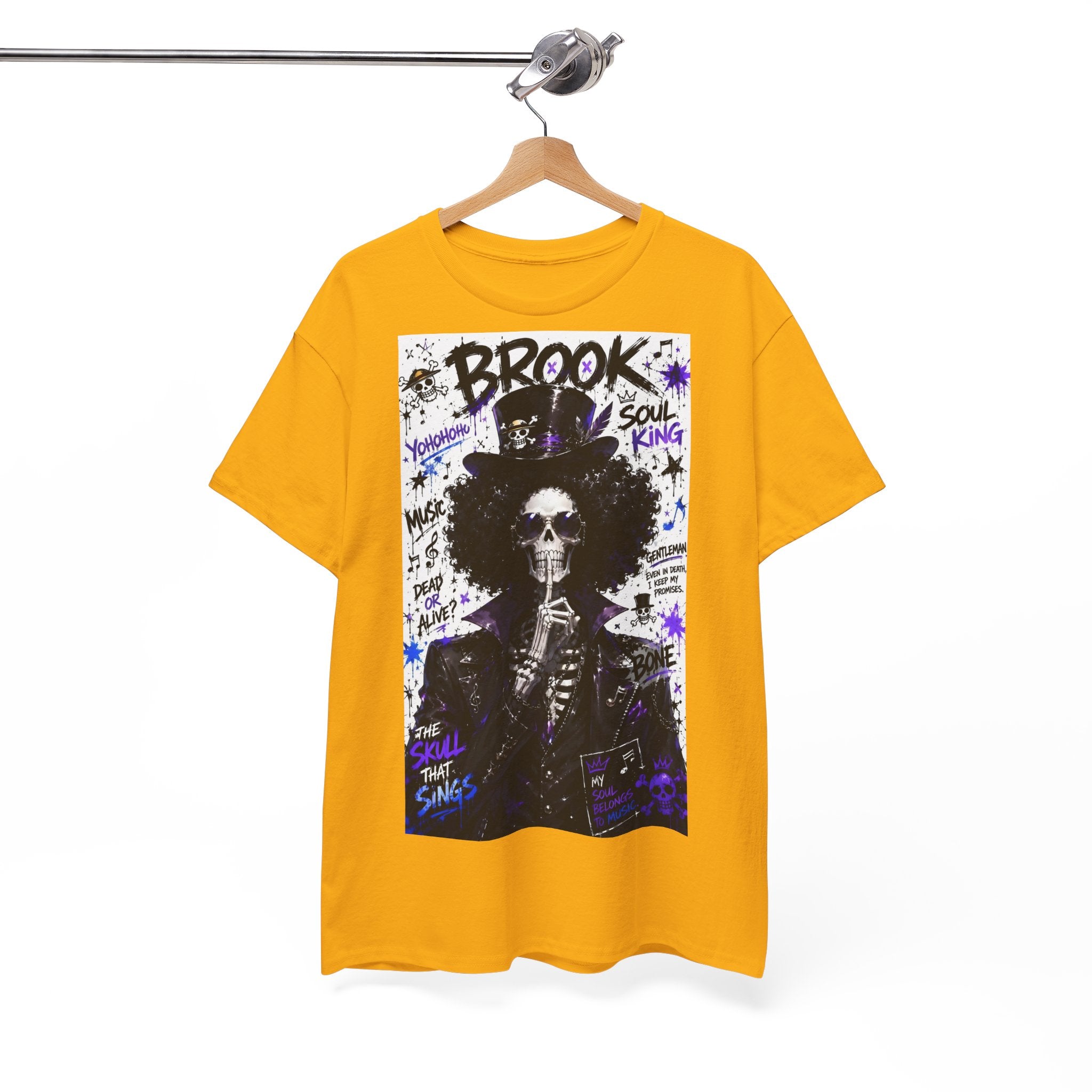 Anime T-Shirt "Soul King Brook Streetwear" PlusVibe (Έως 5XL)