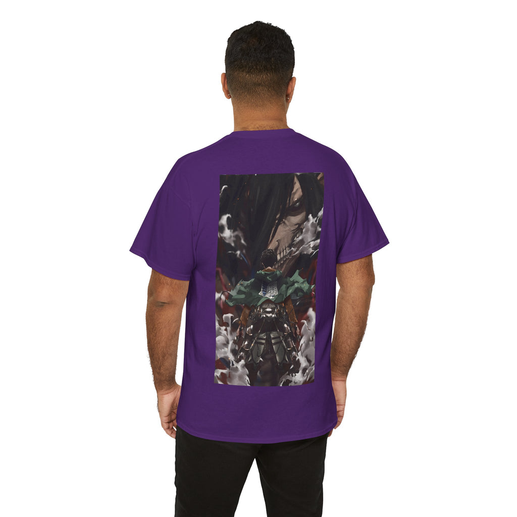 Anime T-Shirt "Eren Jaeger Titan Dualism" PlusVibe (Έως 5XL)