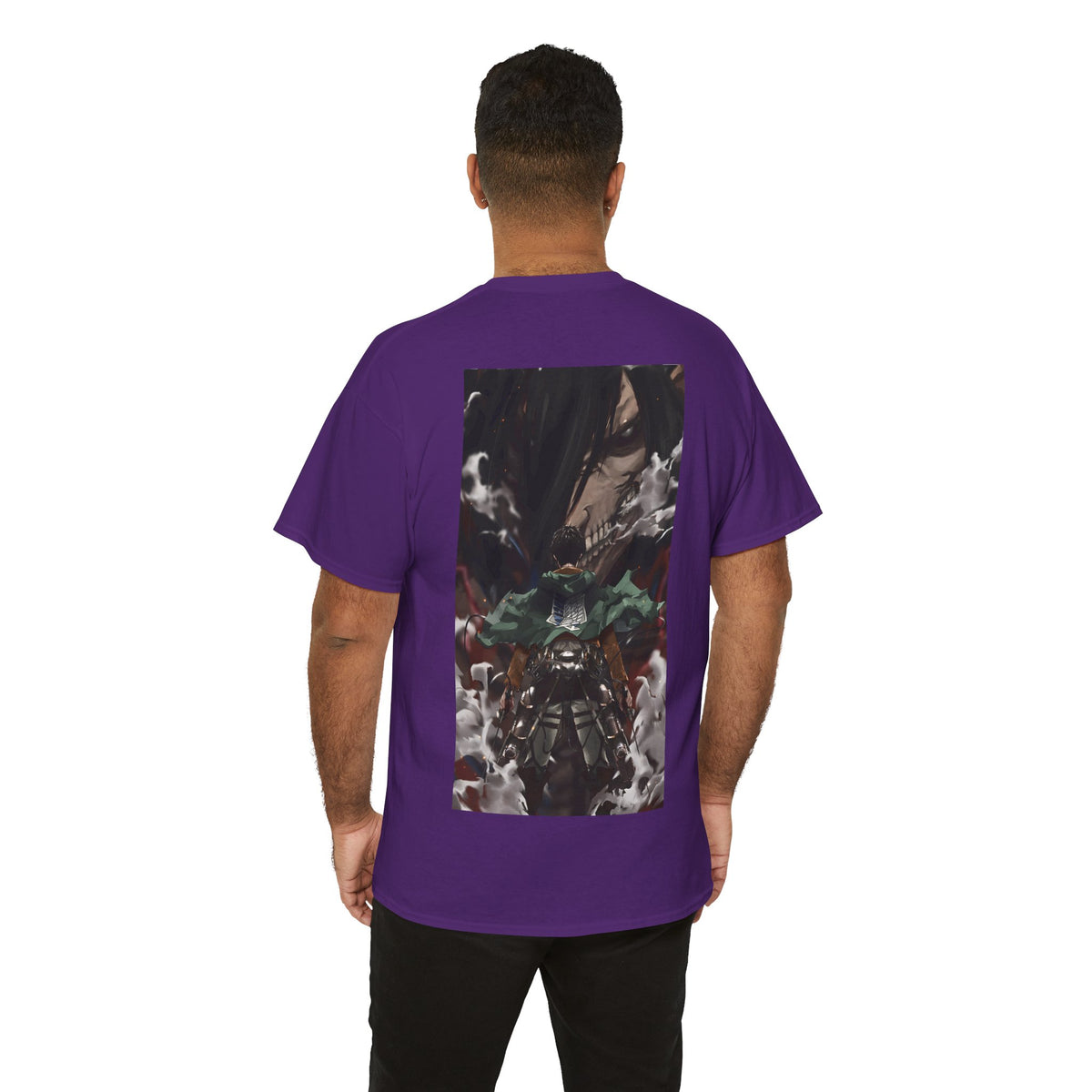 Anime T-Shirt "Eren Jaeger Titan Dualism" PlusVibe (Έως 5XL)