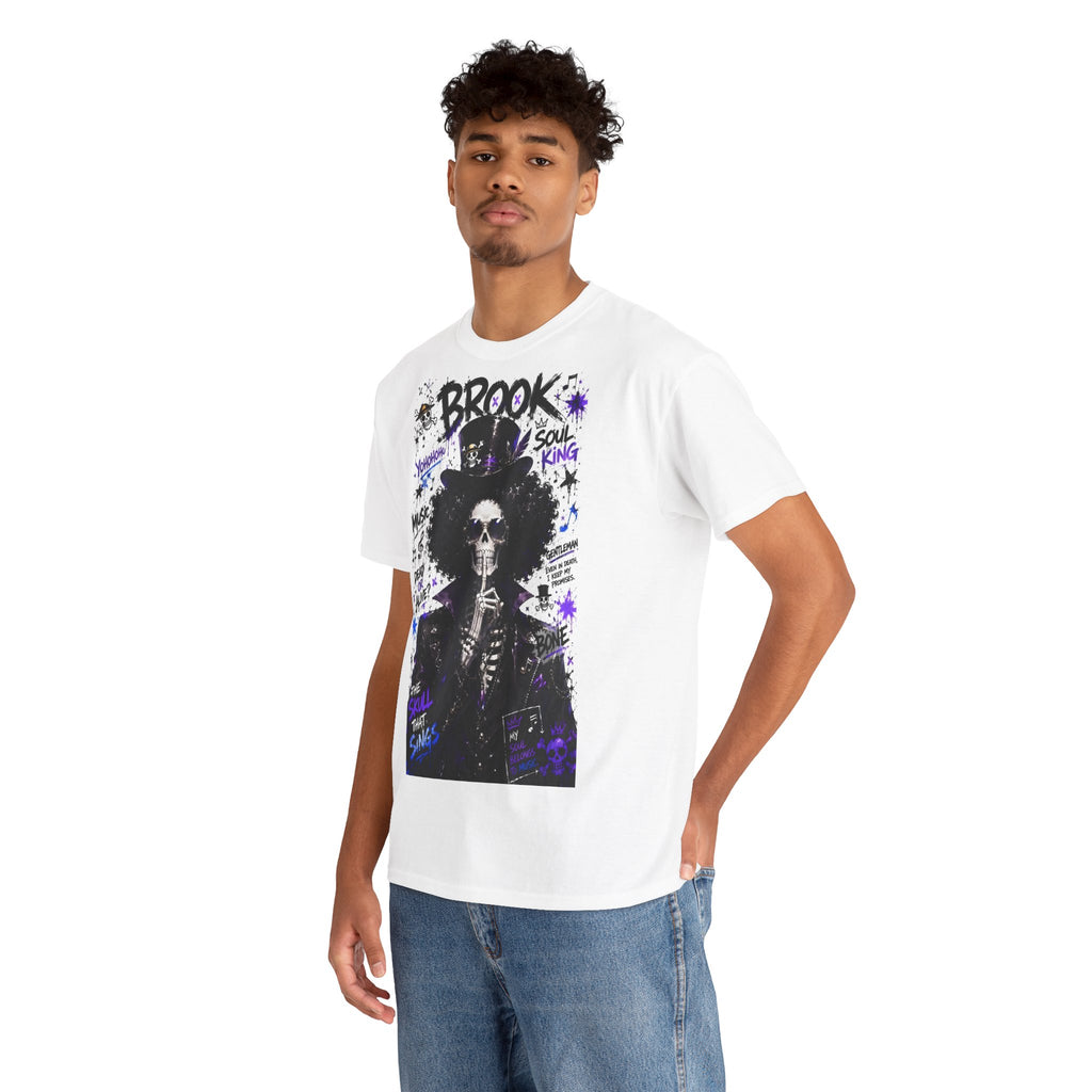 Anime T-Shirt "Soul King Brook Streetwear" PlusVibe (Έως 5XL)