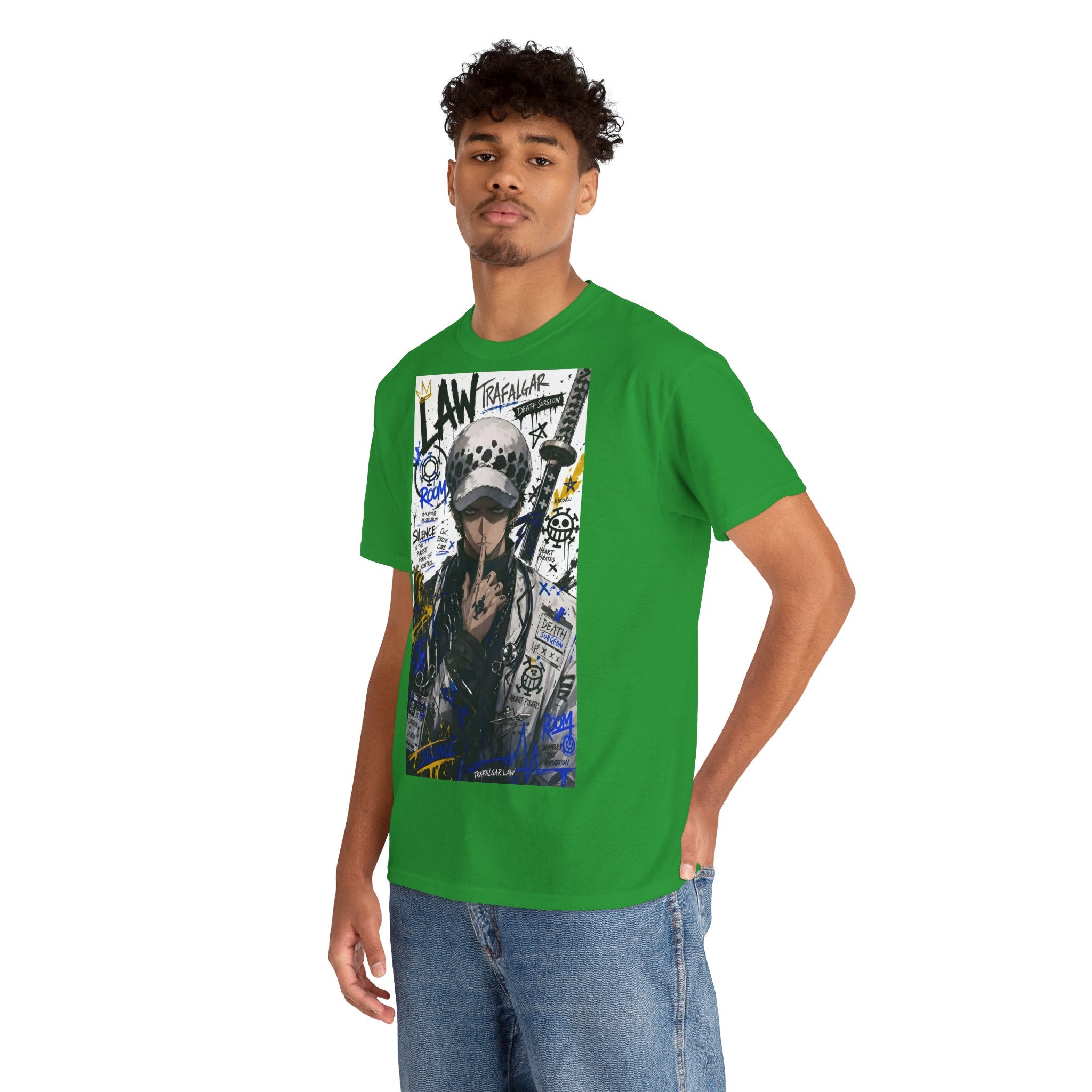 Anime T-Shirt "Trafalgar Law Streetwear" PlusVibe (Έως 5XL)