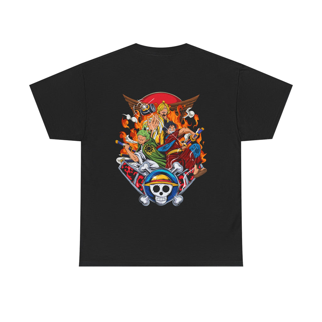 Anime T-Shirt One Piece "Power Trio" PlusVibe (Έως 5XL)