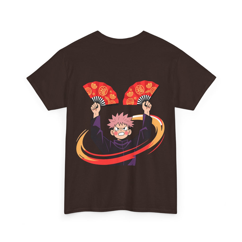 Anime T-Shirt "Itadori Divergent Fist" PlusVibe (Έως 5XL)