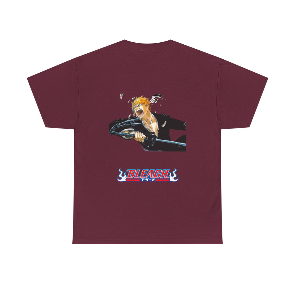 Graphic Anime Μπλούζα Bleach Retro Logo – Vintage Back Print