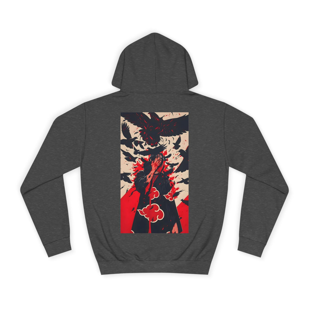 Copy of Anime T-Shirt "Itachi Uchiha Crow Illusion" PlusVibe (Έως 5XL)
