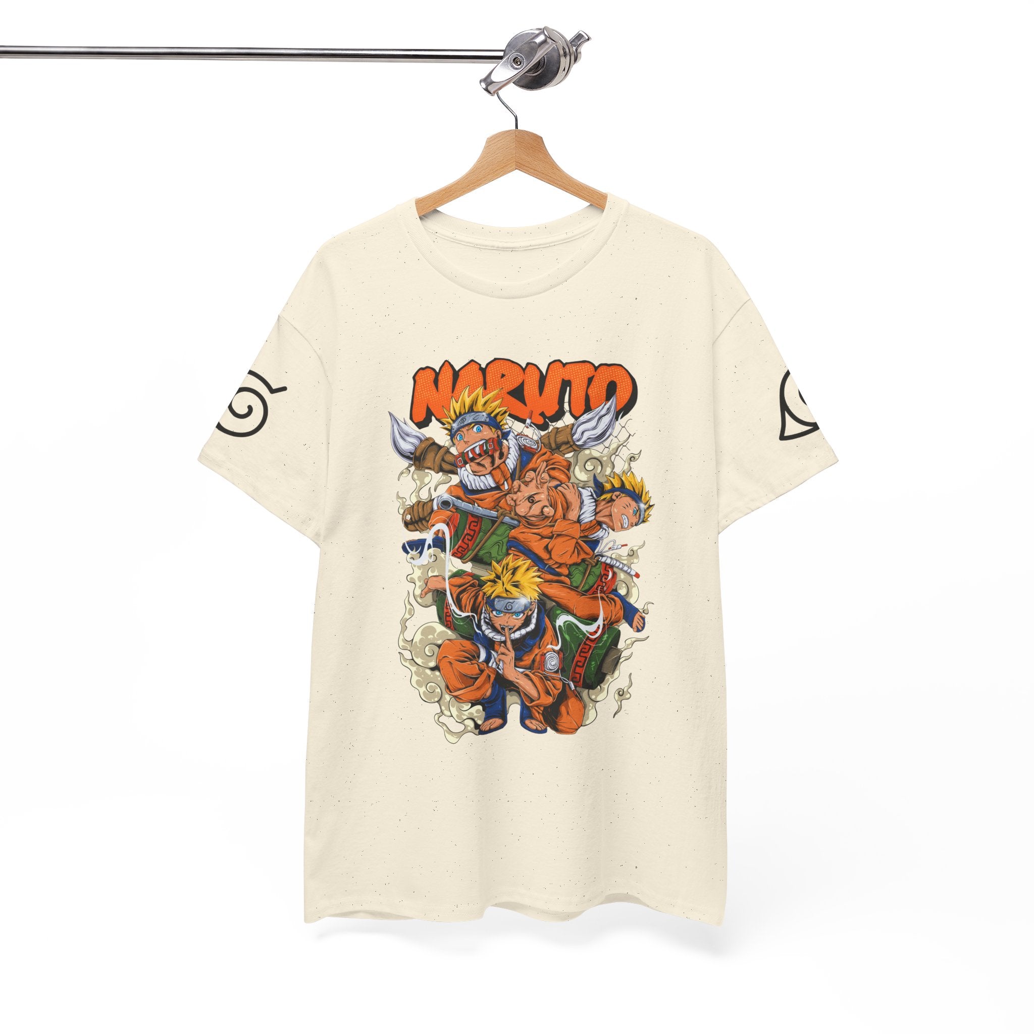 Graphic Anime Μπλούζα Naruto – Premium Character Collage Tee
