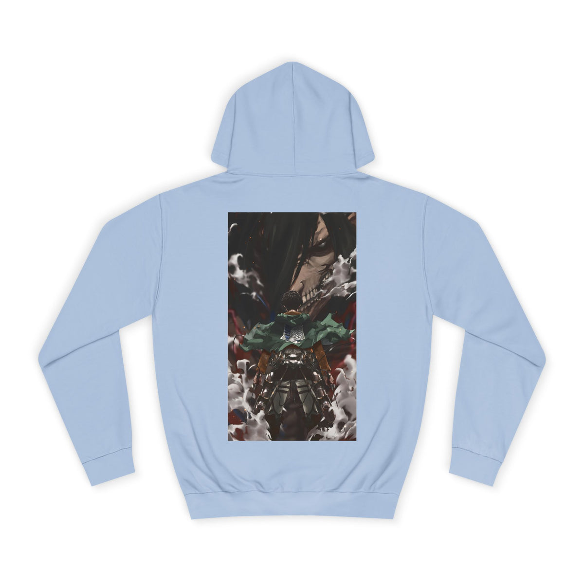 Anime Hoodie "Eren Jaeger Titan Dualism" PlusVibe (Έως 5XL)