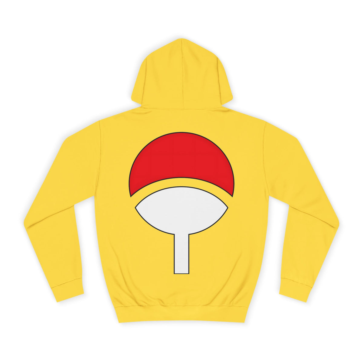 Anime Hoodie "Uchiha Clan Crest" Backprint PlusVibe (Έως 5XL)