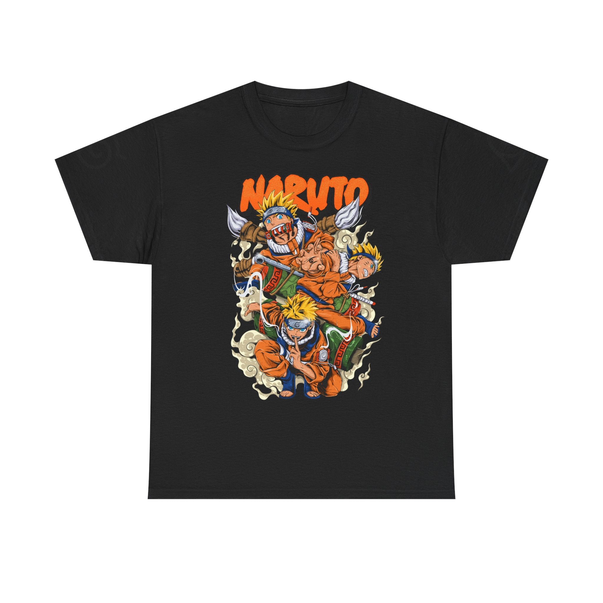 Graphic Anime Μπλούζα Naruto – Premium Character Collage Tee
