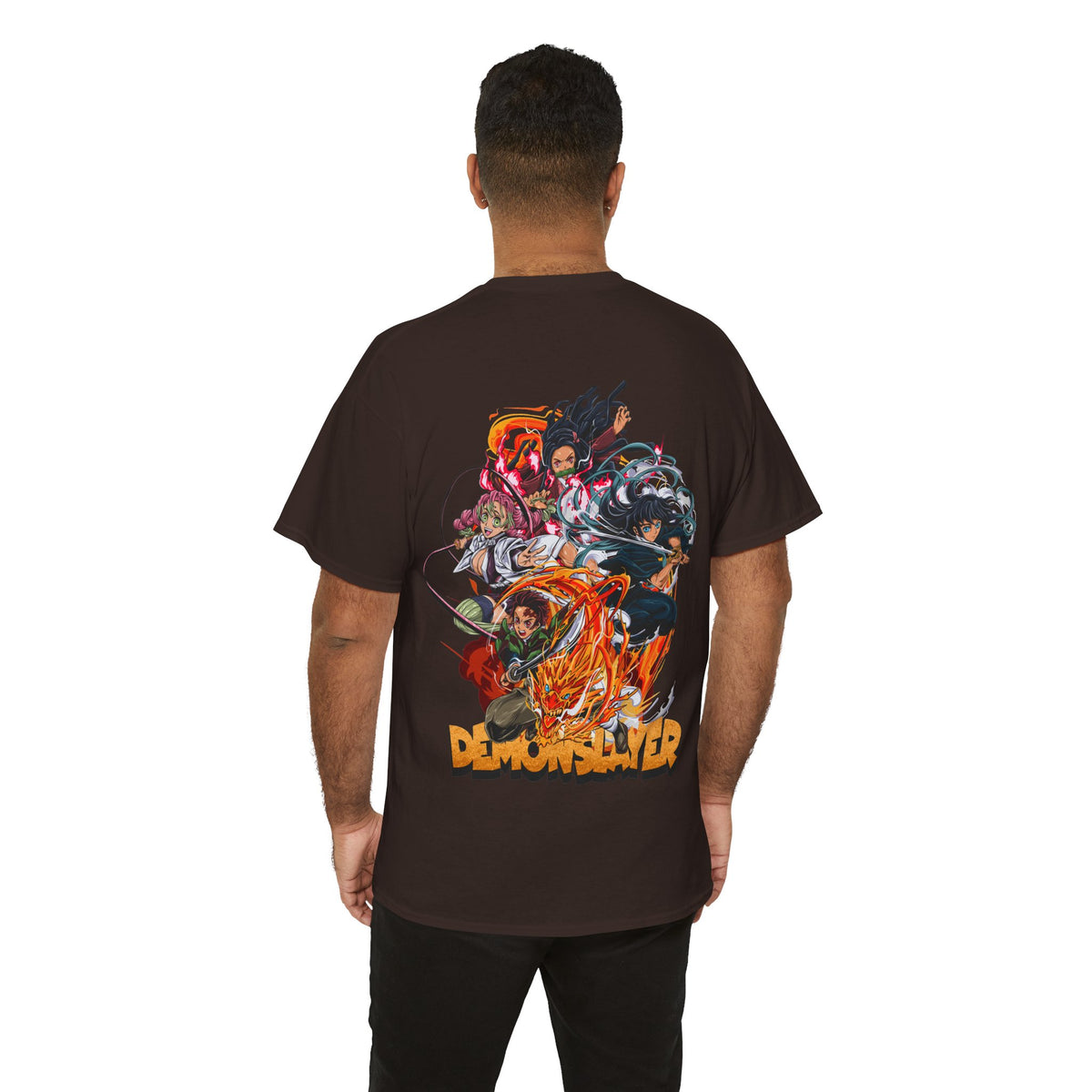 Anime T-Shirt "Demon Slayer Collage" PlusVibe (Έως 5XL)