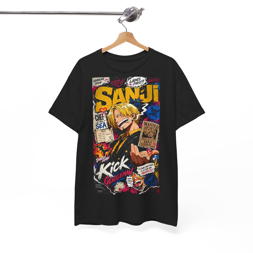 Anime T-Shirt "Vinsmoke Sanji Streetwear" PlusVibe (Έως 5XL)