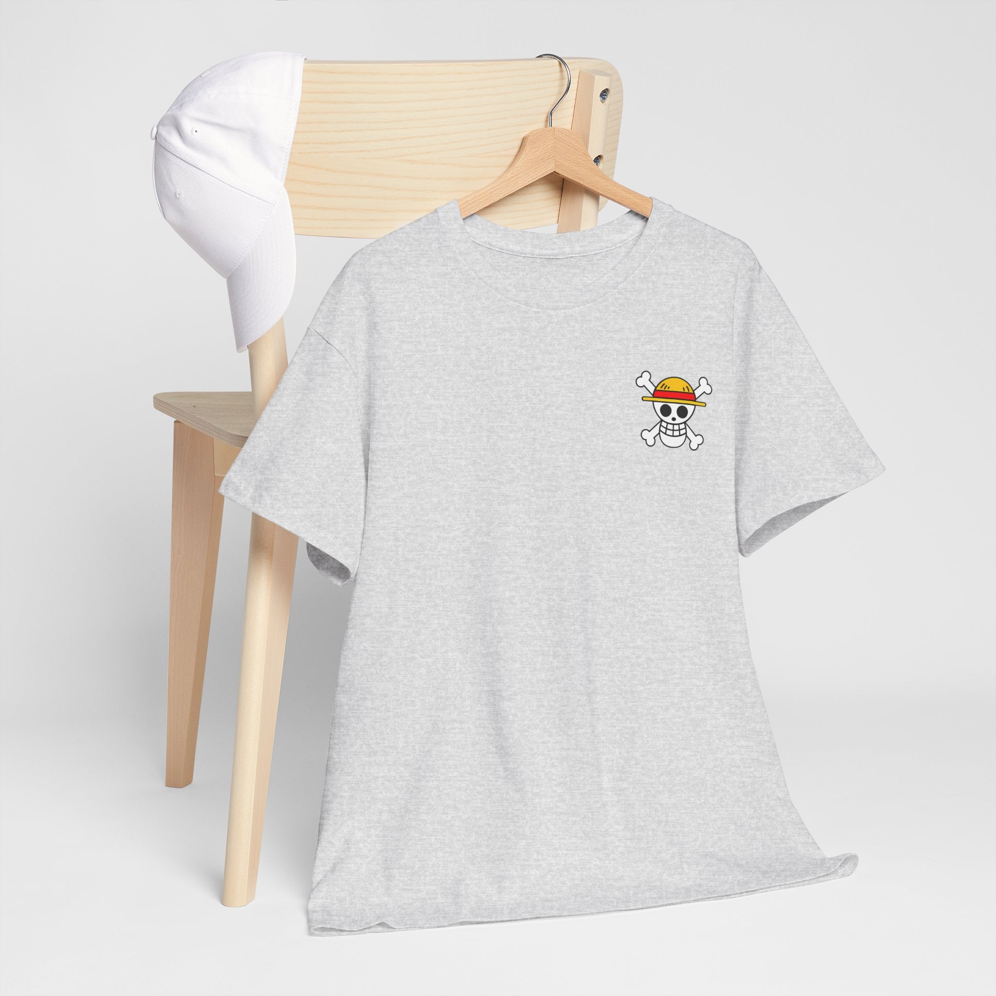 Anime T-Shirt "Zoro Jolly Roger" Backprint PlusVibe (Έως 5XL)