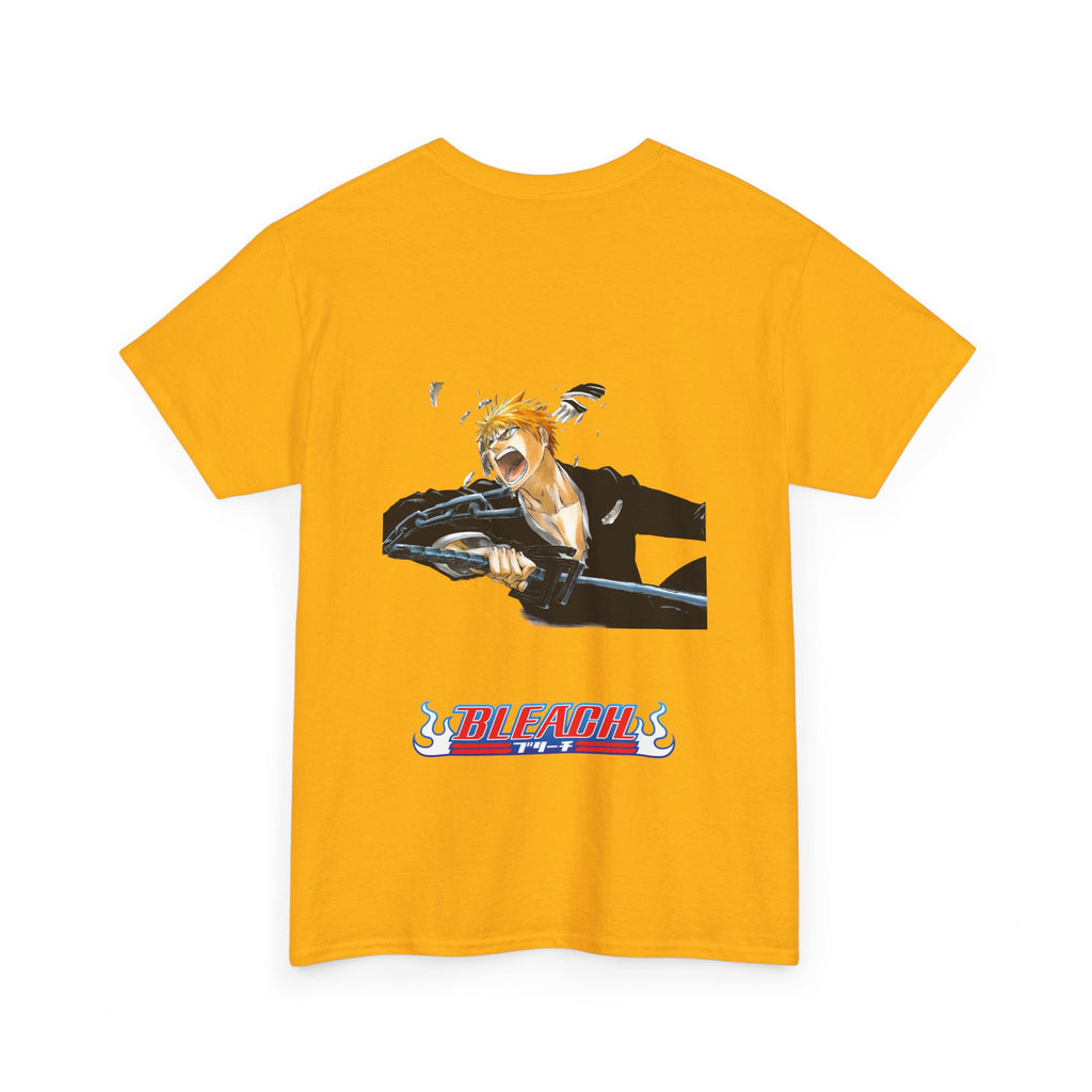 Graphic Anime Μπλούζα Bleach Retro Logo – Vintage Back Print