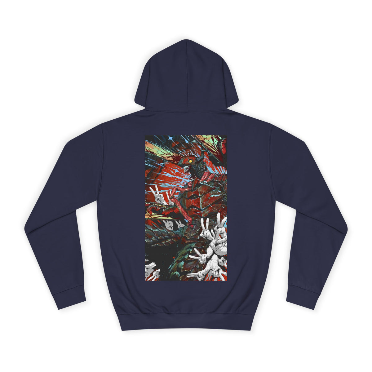 Anime Hoodie "Denji Demon Final Form" PlusVibe (Έως 5XL)