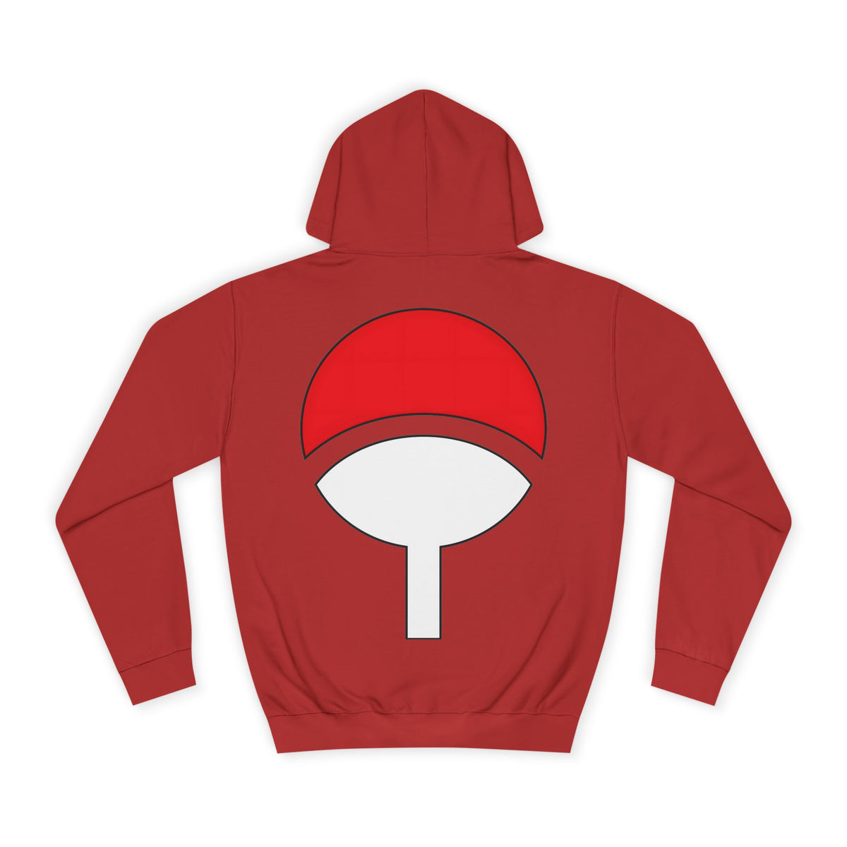 Anime Hoodie "Uchiha Clan Crest" Backprint PlusVibe (Έως 5XL)