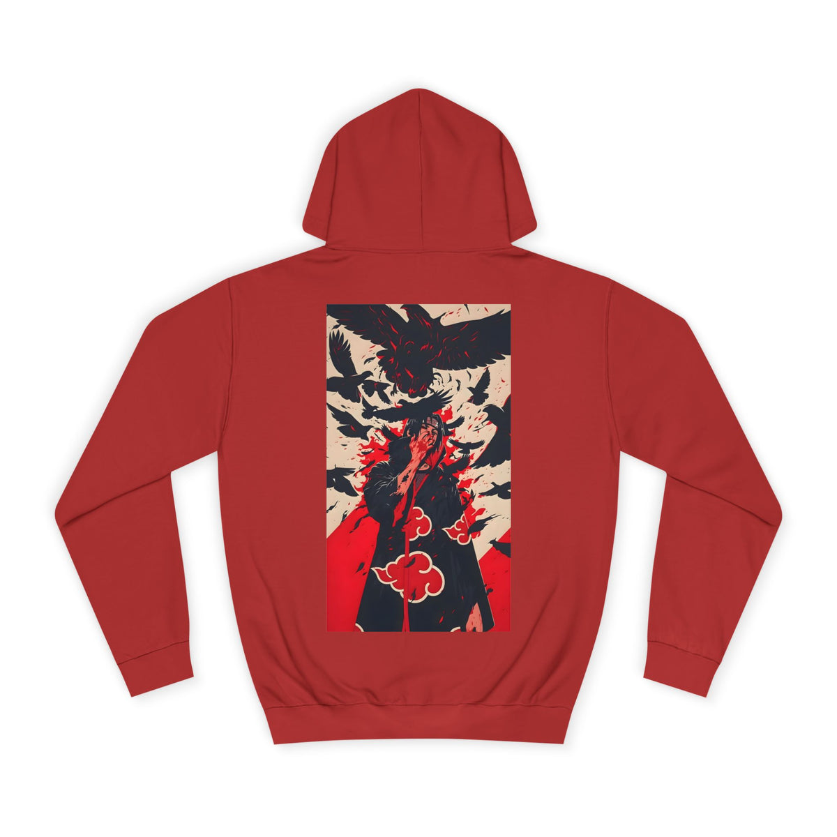 Copy of Anime T-Shirt "Itachi Uchiha Crow Illusion" PlusVibe (Έως 5XL)