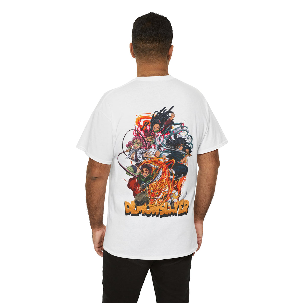 Anime T-Shirt "Demon Slayer Collage" PlusVibe (Έως 5XL)