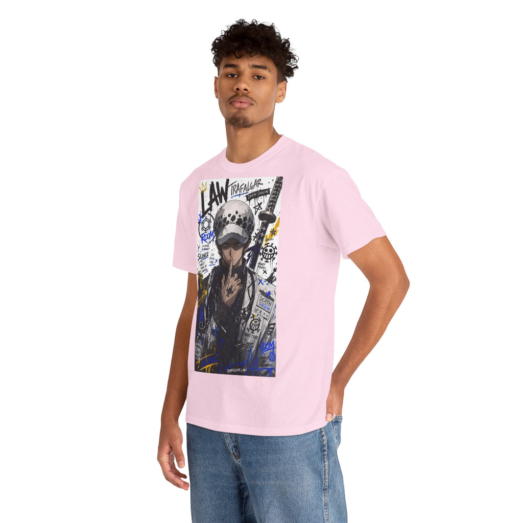 Anime T-Shirt "Trafalgar Law Streetwear" PlusVibe (Έως 5XL)