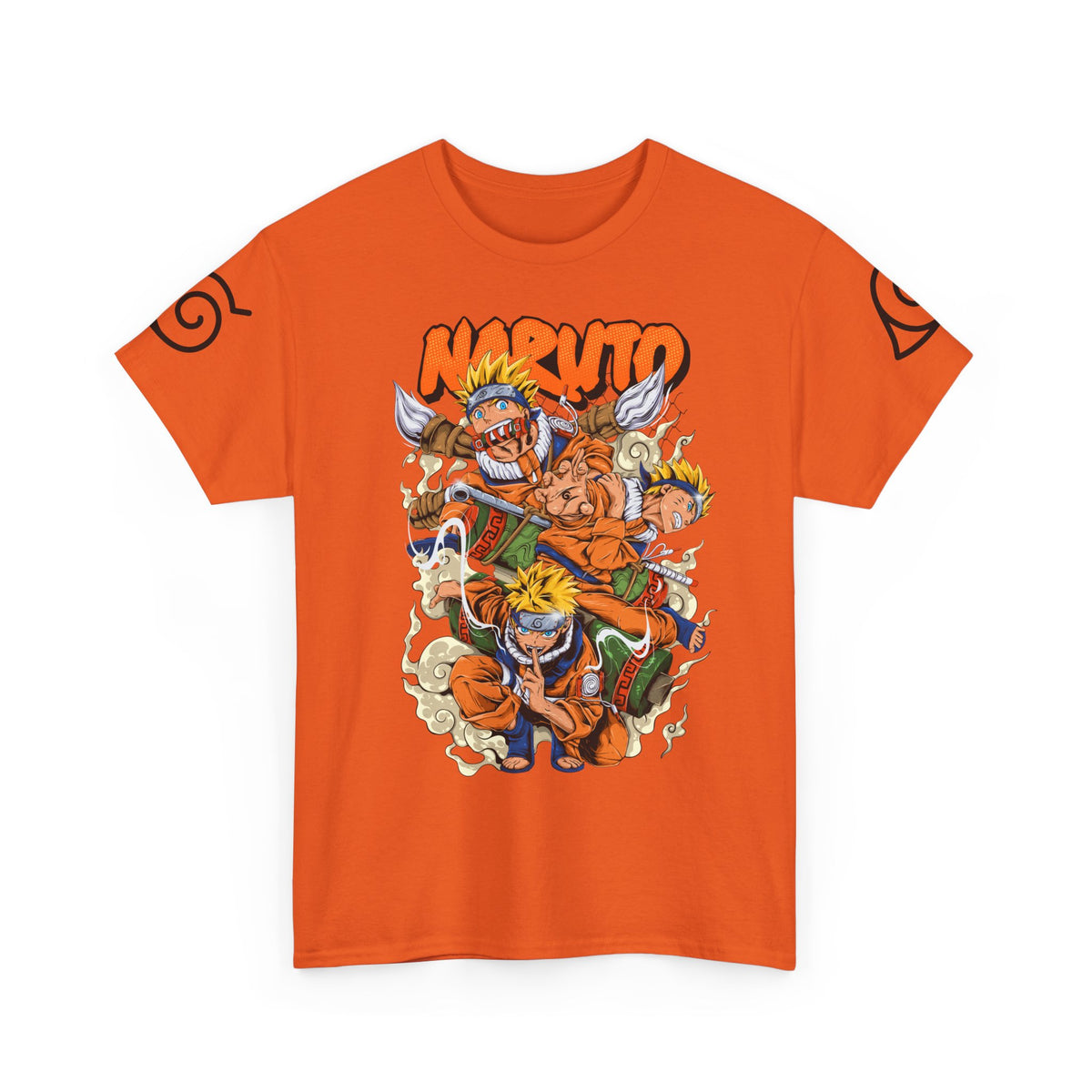 Graphic Anime Μπλούζα Naruto – Premium Character Collage Tee