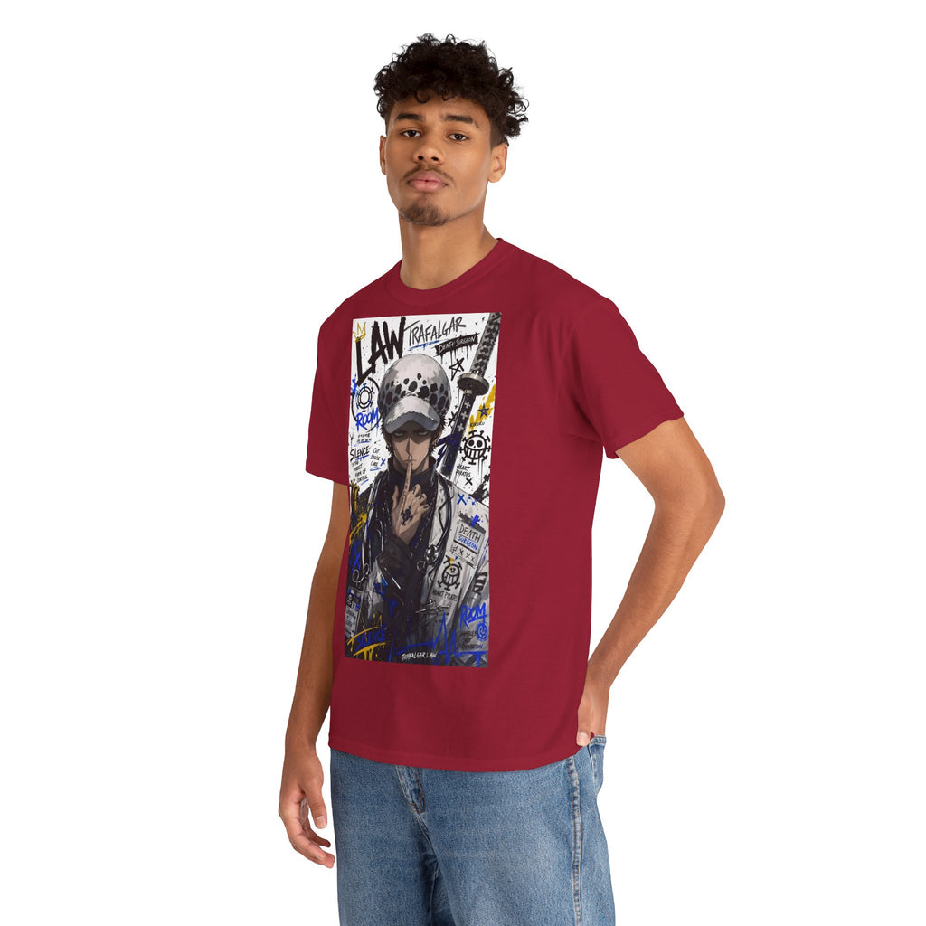 Anime T-Shirt "Trafalgar Law Streetwear" PlusVibe (Έως 5XL)