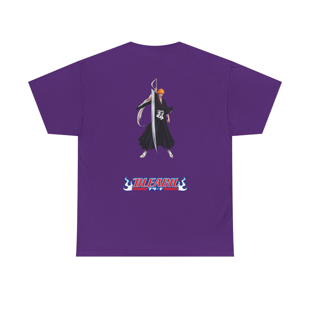 Anime T-Shirt Bleach "Ichigo Kurosaki" Back Graphic PlusVibe (Έως 5XL)