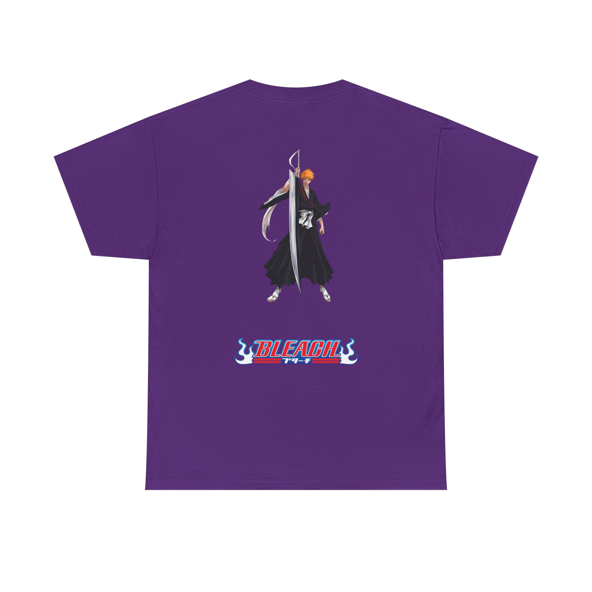 Anime T-Shirt Bleach "Ichigo Kurosaki" Back Graphic PlusVibe (Έως 5XL)
