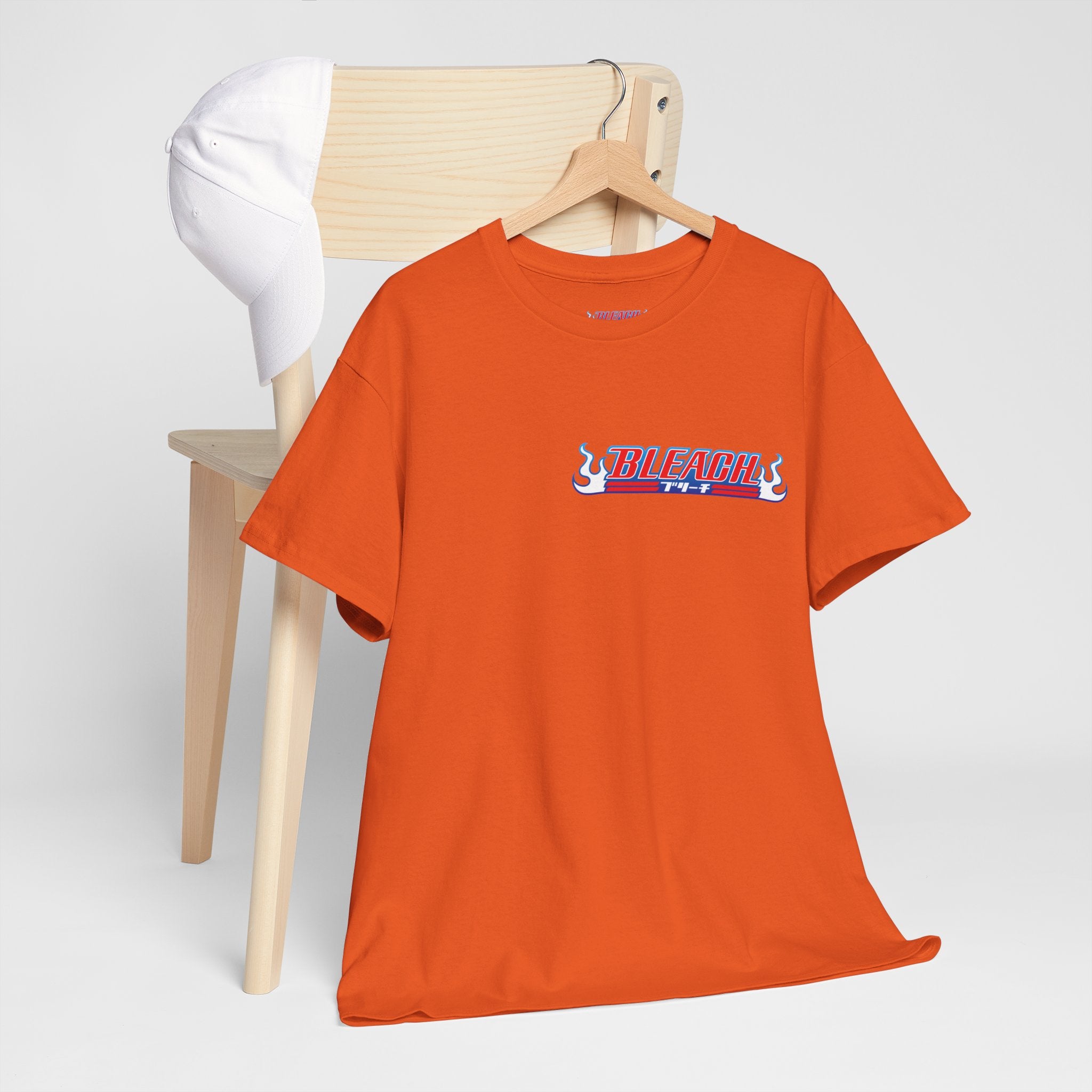 Anime T-Shirt Bleach "Ichigo Kurosaki" Back Graphic PlusVibe (Έως 5XL)