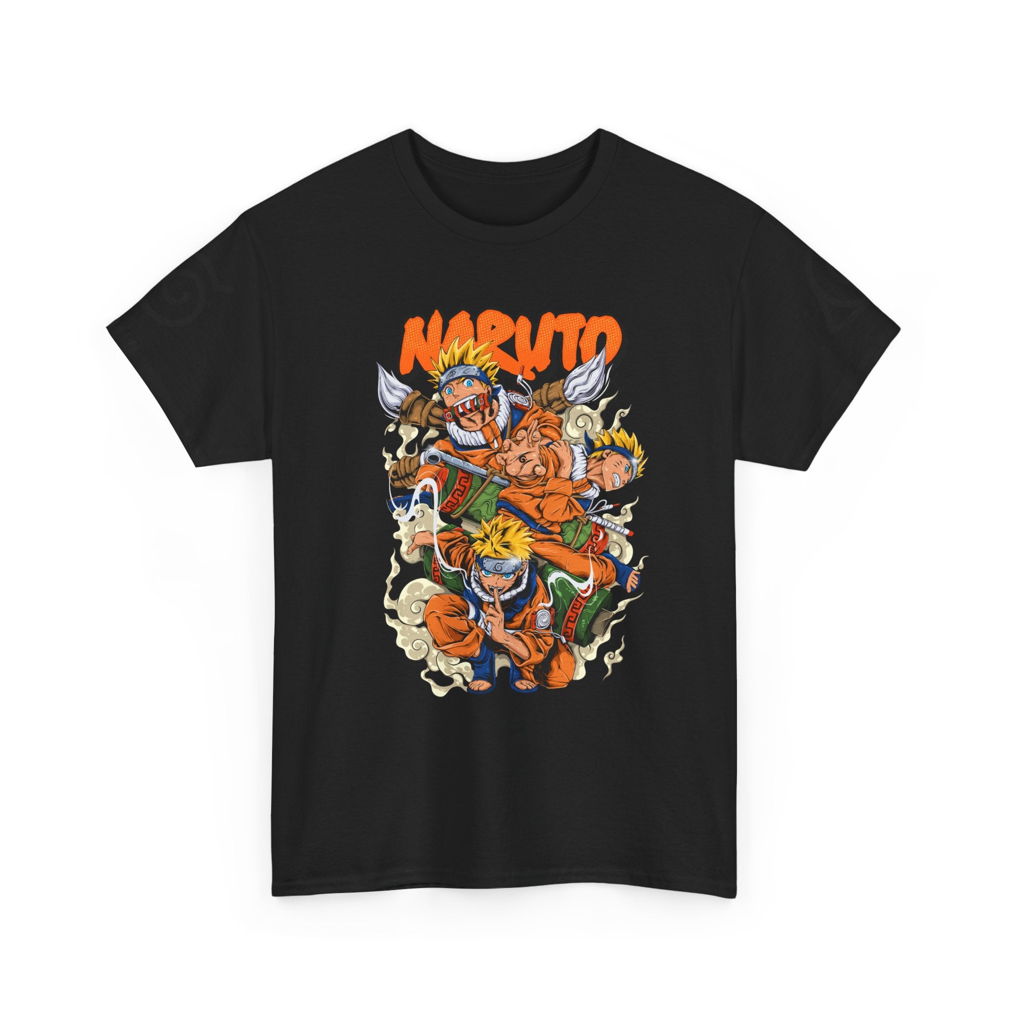Graphic Anime Μπλούζα Naruto – Premium Character Collage Tee