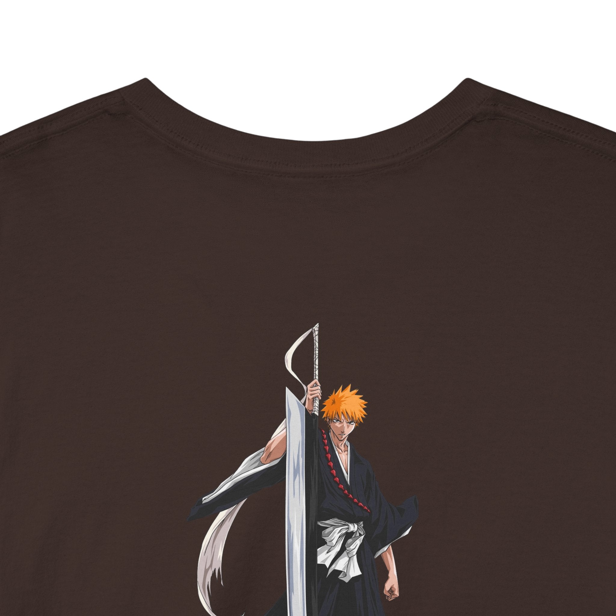 Anime T-Shirt Bleach "Ichigo Kurosaki" Back Graphic PlusVibe (Έως 5XL)