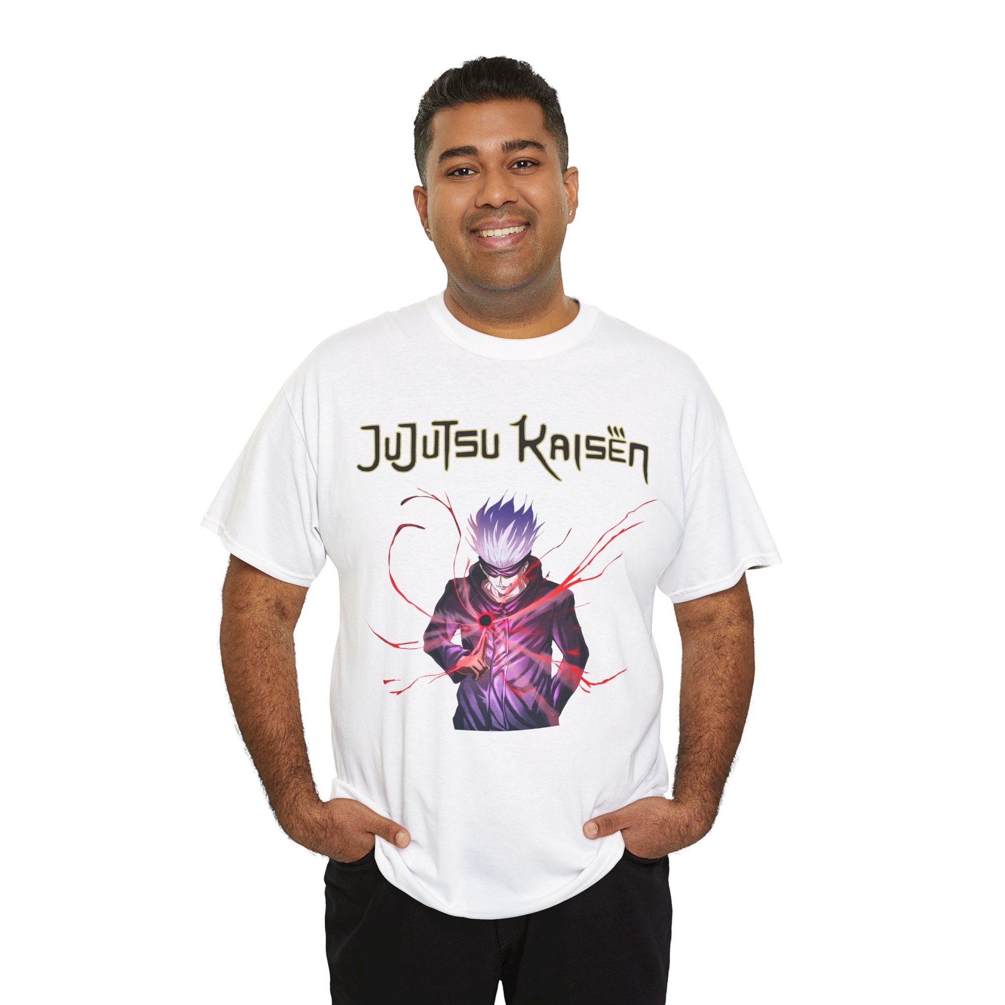 Anime T-Shirt "Satoru Gojo Minimal Stamp" PlusVibe (Έως 5XL)