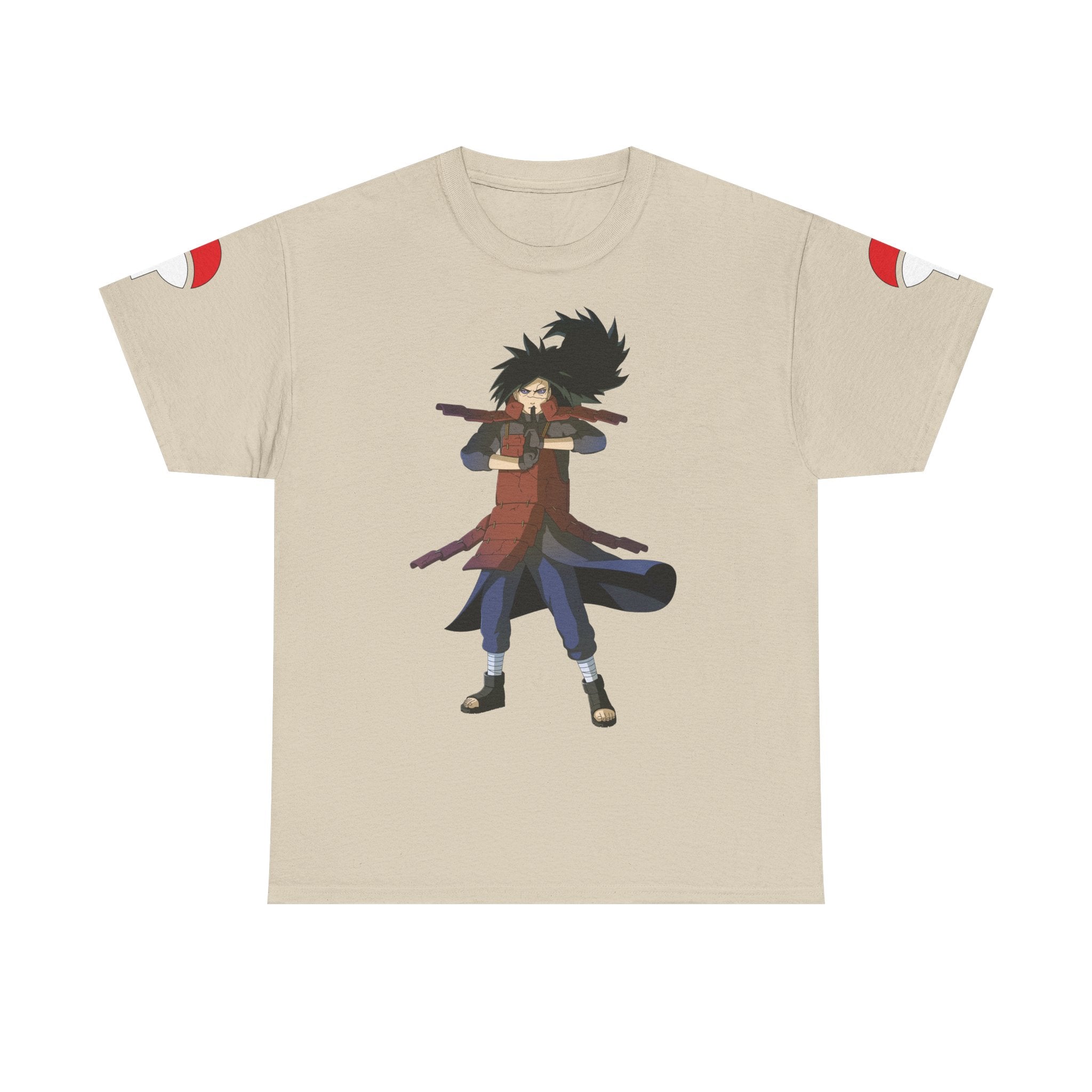 Graphic Anime Μπλούζα Madara – Premium Red Uchiha Symbol Tee
