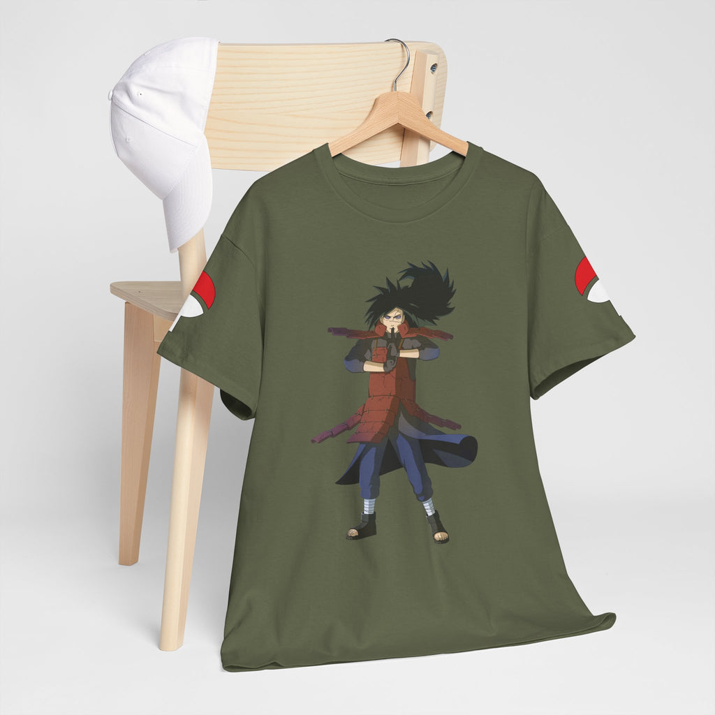 Graphic Anime Μπλούζα Madara – Premium Red Uchiha Symbol Tee